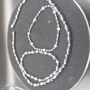 Magnetized Hematite Necklace & Bracelets